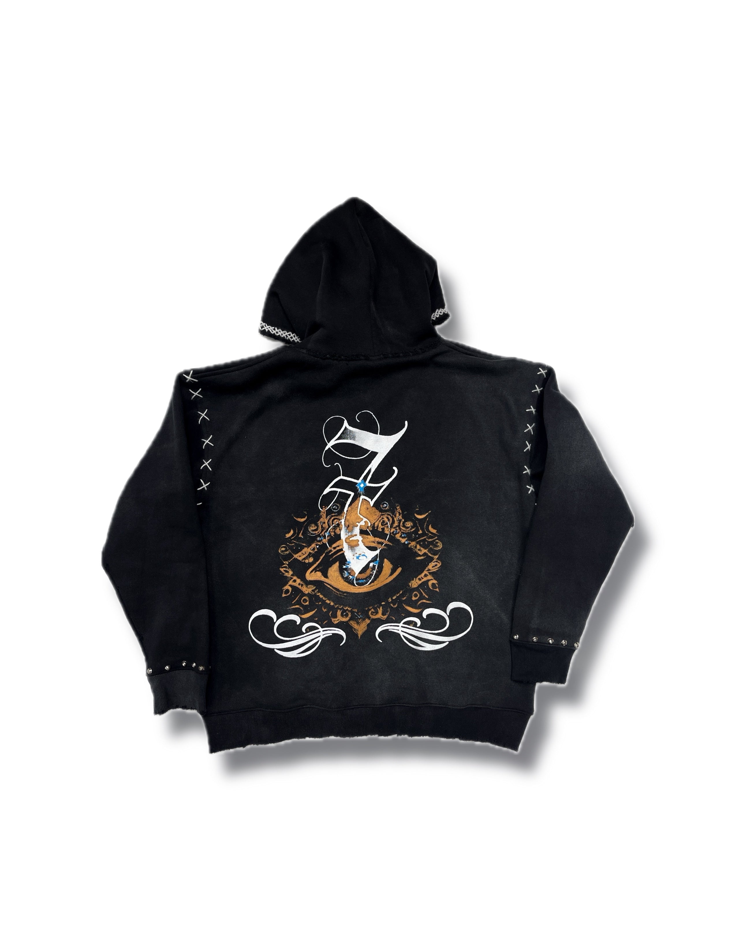 Shotta Distressed Hoodie